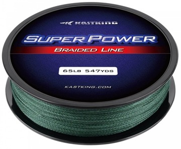 Plecionka Super Power X4 – 0,08mm/300m – KastKing – Green
