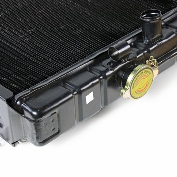 РАДИАТОР C-330 4 РЯДА МЕДНО-КОРИЧНЕВЫХ РАЗЪЕМОВ + ПРОБКА THM