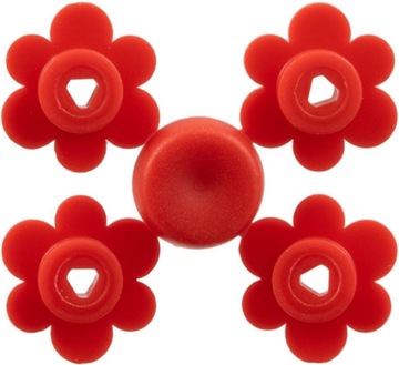 4x LEGO Czerwony Kwiatek Roślina 3742 Red Flower