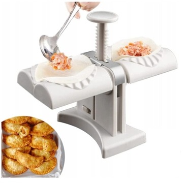 WYCISKARKA DO PIEROGOW MASZYNKA DO Lepienia PIEROGÓW PODWÓJNA