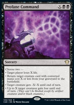 Profane Command (Commander Ikoria)