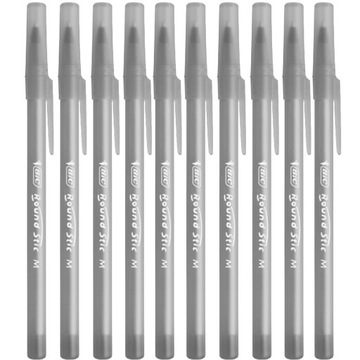 10 szt. x długopis BIC Round Stic Classic 1,0 mm, czarny