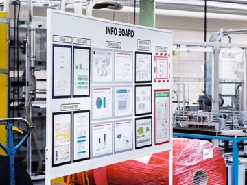 Магнитная рамка DURABLE А4 черная 5 шт х 4