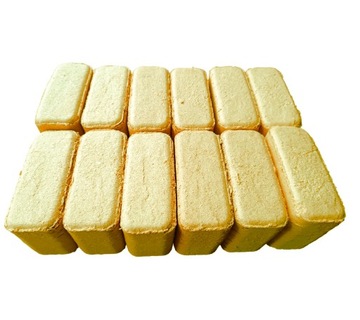 Древесные опилки Брикеты Сосна Хвойные Топливо 22 Куба 18,70кг Transwood