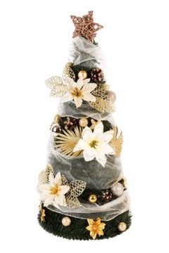 КОНУС ИСКУССТВЕННАЯ РОЖДЕСТВЕНСКАЯ ЕЛКА КОНИЧЕСКОЕ РОЖДЕСТВЕНСКОЕ УКРАШЕНИЕ 60см