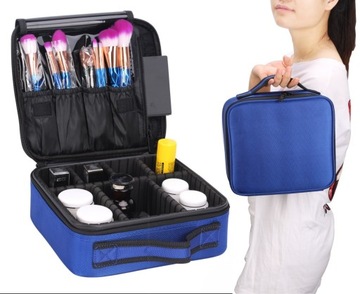 KOSMETYCZKA KUFEREK ORGANIZER NA KOSMETYKI ETUI