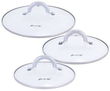 Кастрюли из нержавеющей стали, 6 элементов, Kamille KM5629S