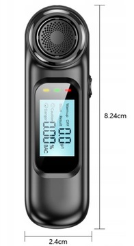 БЕЗРУЧНЫЙ ДУТОЛАЙЗЕР ТОЧНЫЙ ЦИФРОВОЙ ВСТРОЕННЫЙ USB-АККУМУЛЯТОР