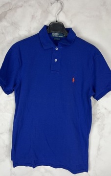 Polo Ralph Lauren Niebieska Koszulka S 36