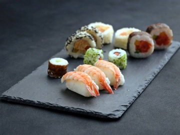 Подставка для подноса Stone Сервировочная доска - SLATE 15 x 30 см