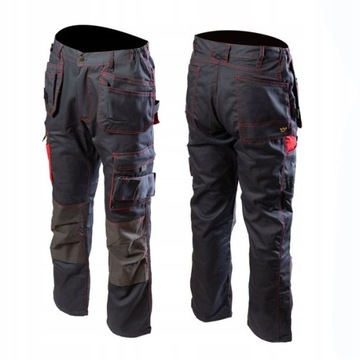 Spodnie robocze monterskie ochronne MOCNE CORDURA