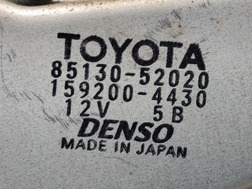 MOTOR STĚRAČE ZADNÍ TOYOTA YARIS VERSO 85130-52020 MINIVAN 99-05