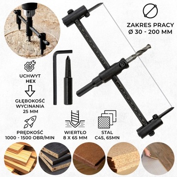 КОРОНКА ДЛЯ ДЕРЕВА - профессиональный инструмент для точного сверления