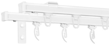 АЛЮМИНИЕВЫЙ Карниз KS Комплект из 2 карнизов РАЗМЕР 270 см