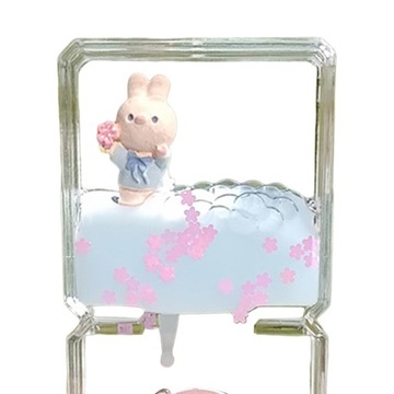 Жидкие песочные часы с плавным ходом и таймером.