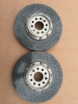 AUDI A8 D3 S8 W12 TARCZE PRZÓD CERAMICZNE CERAMIKA
