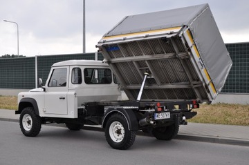 Land Rover Defender III 90 Station Wagon 2.4 TD4 122KM 2009 LAND ROVER Defender Wywrotka 3 stronna Żuraw HDS, zdjęcie 23