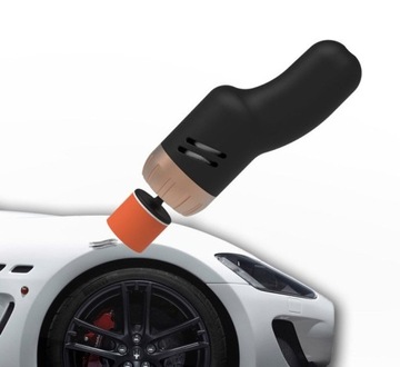 МИНИ-ПОЛИРОВАЛЬНАЯ МАШИНКА ДЛЯ АВТОМОБИЛЕЙ С РЕГУЛИРОВКОЙ 12 В, НАБОР 4 ГУБОК