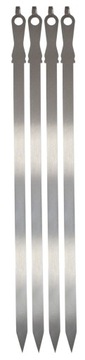 Szpikulce szpady szaszłyków szampury 4szt inox