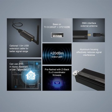 SONOFF Zigbee 3.0 USB Dongle Plus - шлюз Zigbee