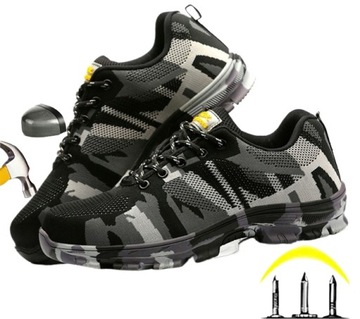 Buty LEKKIE Robocze Obuwie Sportowe PÓŁBUTY BHP Z Noskiem