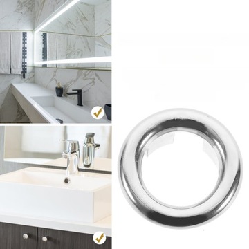 PLASTIKOWY PIERŚCIEŃ PRZELEWU DO ZLEWU OSŁONA ODPŁYWU