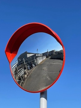 Дорожное зеркало для гаражной парковки с ручкой - 60см.