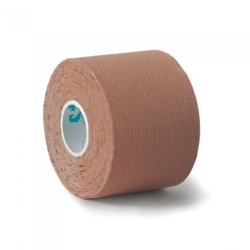 TAŚMA PLASTER DO KINESIOTAPINGU WODOODPORNA CIELISTA MOCNY KLEJ TRWAŁA