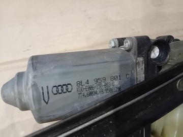 AUDI A3 8L MECHANIZMUS SKEL LEVÝ PŘEDNÍ EVROPA 5D