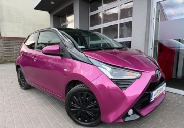 Toyota Aygo II Hatchback 3d Facelifting 1.0 VVT-i 72KM 2019 Toyota Aygo salon Polska ,Kamera cofania Benzyna 72KM, zdjęcie 18