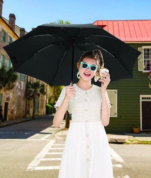 ХОРОШИЙ ЗОНТ ЗОНТ АВТОМАТИЧЕСКИ СКЛАДЫВАЮЩИЙСЯ ВОЛОКНО, БОЛЬШОЙ XL, УНИСЕКС, КРЫШКА