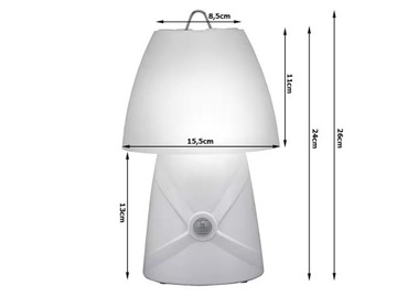 Ночник светодиодный датчик движения детская настольная лампа меняет цвет белого цвета