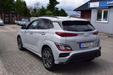 Hyundai Kona I Crossover Facelifting 1.0 T-GDI 120KM 2021 Hyundai Kona N-Line 1.0 Benzyna Hybryda, Niski Przebieg, BDB Stan, Bogata, zdjęcie 6