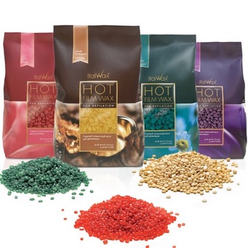 3kg + 1kg WOSK TWARDY ItalWax do DEPILACJI DROPSY