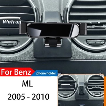 Uchwyt samochodowy do telefonu Mercedes Benz ML W164 2005-2016 GPS s~11661