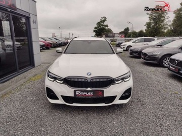 BMW Seria 3 G20-G21 Touring 2.0 320d 190KM 2021 BMW Seria 3 M-Sport XDrive 2.0 MHEV 190KM Salon Polska Faktura Vat 23 Gwar, zdjęcie 2