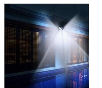 СОЛНЕЧНАЯ ЛАМПА 100 LED С ДАТЧИКОМ ДВИЖЕНИЯ, САДОВЫЙ ФАСАД