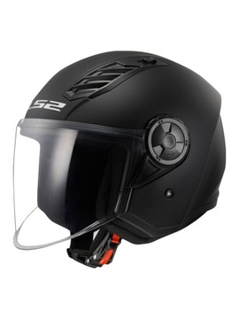 KASK MOTOCYKLOWY OTWART LS2 OF616 Airflow II Solid Matt Black roz. XXL