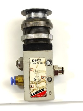 CAMOZZI 338-975 ZAWÓR 3/2 WŁĄCZANY PRZYCISKIEM