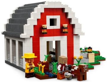 LEGO Minecraft — Красный сарай 21187