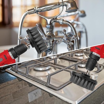 НАБОР ЩЕТКОВ ДЛЯ ДРЕЛИ, ЩЕТКИ ДЛЯ ЧИСТКИ АВТОМОБИЛЬНЫХ ДИСКОВ, КУХНЯ