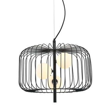Lampa wisząca Italux Daren MDM-3936/3 BK