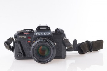 Analogowy Pentax Program A + Pentax A SMC 50/1.7