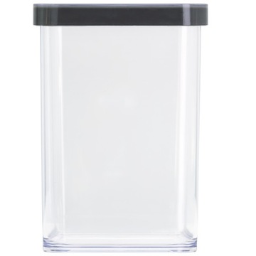 КОНТЕЙНЕР ДЛЯ ПИЩЕВЫХ ТОВАРОВ ROTHO ОРГАНИЗАТОР ДЛЯ СЫПНЫХ ГРУЗОВ 2,1 Л ГРАФИТ LOFT