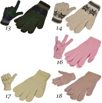 Теплые Ангорские Перчатки Ангора Осень Зима