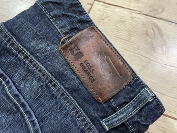 BOSS ORANGE Spodnie Męskie JEANS IDEAŁ W34 L30