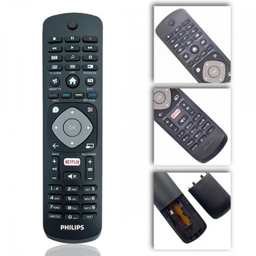 ПУЛЬТ ДИСТАНЦИОННОГО УПРАВЛЕНИЯ ДЛЯ PHILIPS LED 4K UHD SMART TV NETFLIX UNIVERSAL