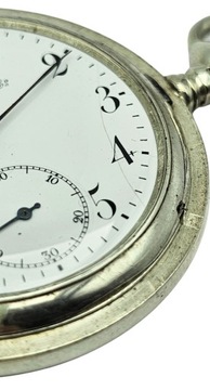 Srebrny zegarek kieszonkowy IWC schaffhausen