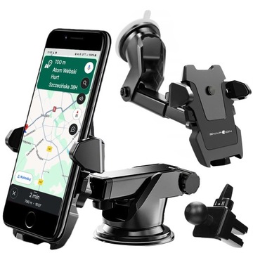 UCHWYT DO SAMOCHODU NA TELEFON SZYBĘ KOKPIT DESKĘ SAMOCHODOWY HOLDER MOCNY