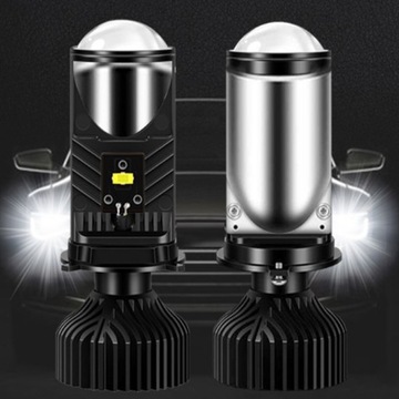 ЛИНЗЫ, ПРОЕКТОРЫ, ЛАМПЫ H4 MINI Bi-LED 5500К